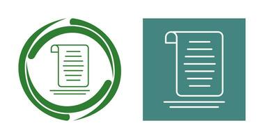 Document Vector Icon