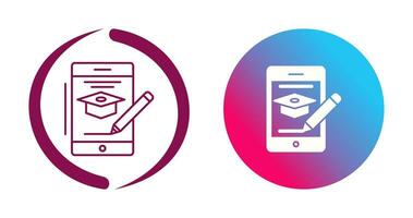 Online Course Vector Icon