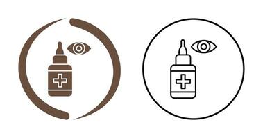 Eye Drop Vector Icon