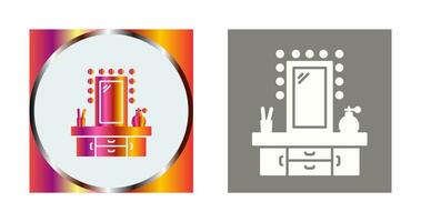 Dressing Table Vector Icon