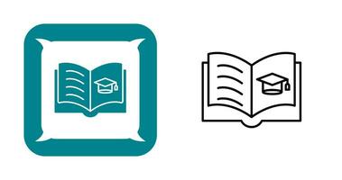 Open Book Vector Icon