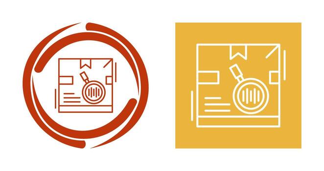 Tracking Code Vector Icon