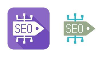 SEO Tag Vector Icon