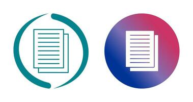 Document Vector Icon