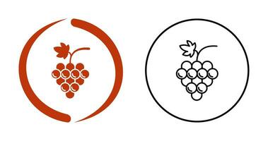 Grapes Vector Icon