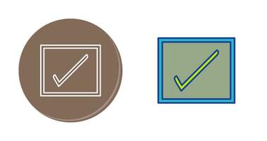 Checkbox Vector Icon