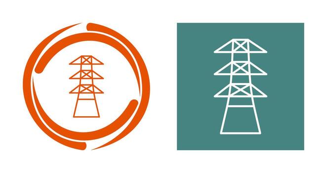 Unique Tower Vector Icon