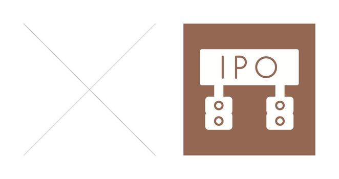 icono de vector de ipo