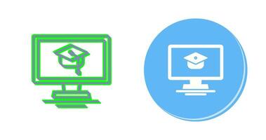 Online Course Vector Icon