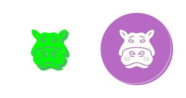 Hippo Vector Icon