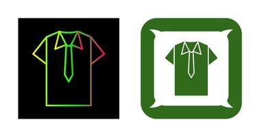 Shirt and Tie Vector Icon