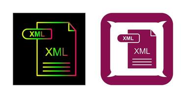 XML Vector Icon
