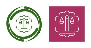 Justice Scale Vector Icon