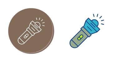 Flashlight Vector Icon