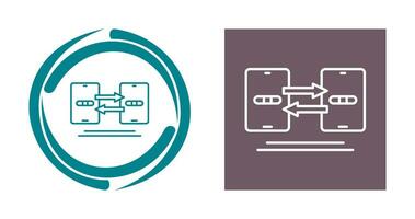 Data Synchronization Vector Icon