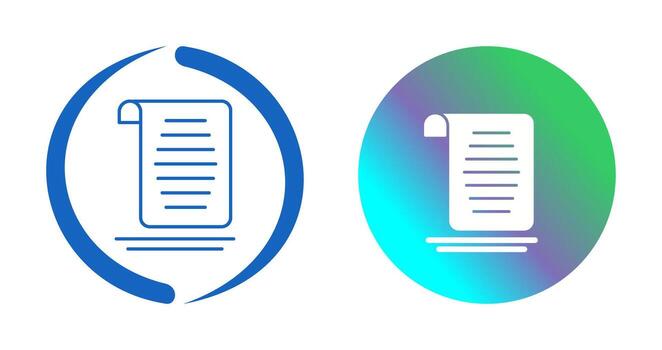 Document Vector Icon