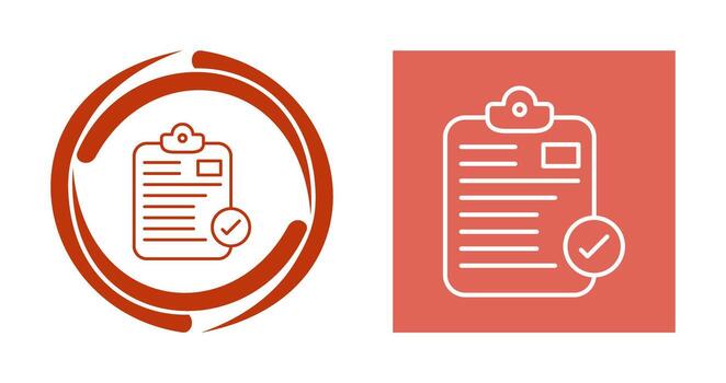 Secure Notepad Vector Icon