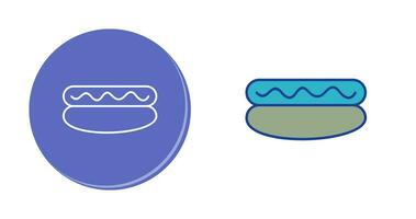 Hot Dog Vector Icon