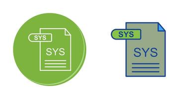 SYS Vector Icon