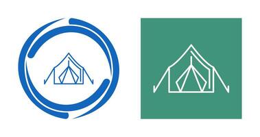 Tent Vector Icon