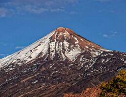 Scenic view of a mountain photo