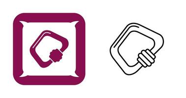 Carabiner Vector Icon