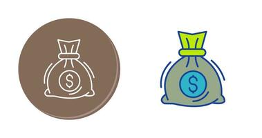 Money Bag Vector Icon