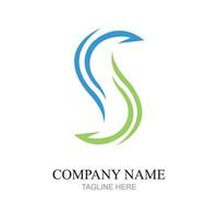 Business corporate S letter logo vector