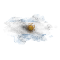 Argentine agitant drapeau brosse png