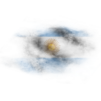 Argentinien winken Flagge Bürste png