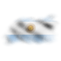 argentina agitando bandiera spazzola png