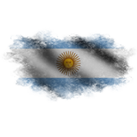 Argentine agitant drapeau brosse png