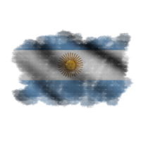 Argentine agitant drapeau brosse png