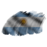 Argentine agitant drapeau brosse png