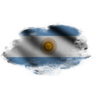 Argentinien winken Flagge Bürste png