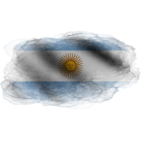 Argentine agitant drapeau brosse png