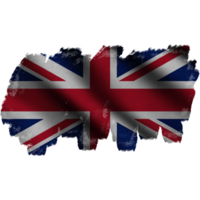 United Kingdom Waving Flag Brush png