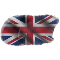 United Kingdom Waving Flag Brush png