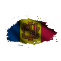 Andorra Waving Flag Brush png