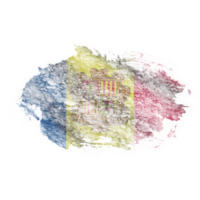 Andorra Waving Flag Brush png