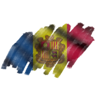 Andorra Waving Flag Brush png