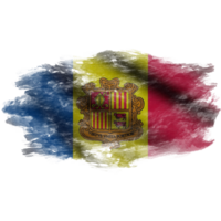 Andorra Waving Flag Brush png