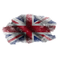 United Kingdom Waving Flag Brush png