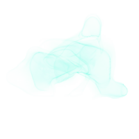 Cyan Alcohol Ink Shape png