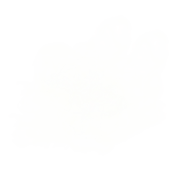 White Alcohol Ink Shape png