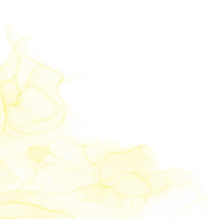 amarelo tinta fronteira png