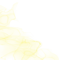 Jaune encre frontière png