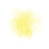 Jaune de l'alcool encre forme png