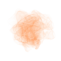 Abstract Orange Smoke png