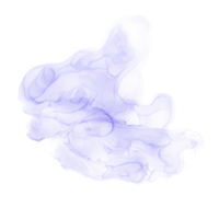 blu alcool inchiostro forma png